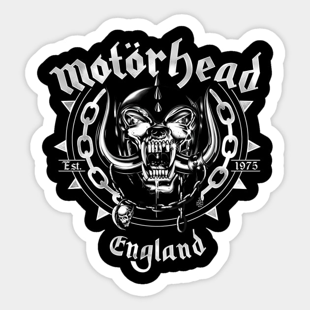 England ride Sticker by DavidJohan_Design